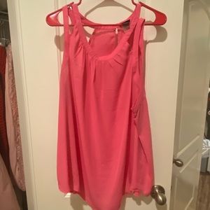 Pink, sleeveless top, torrid size 2